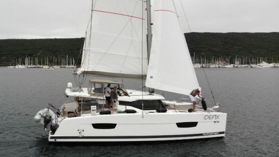 Fountaine Pajot Lucia 40/ 3 in Punat - (Insel Krk) "Idefix" 