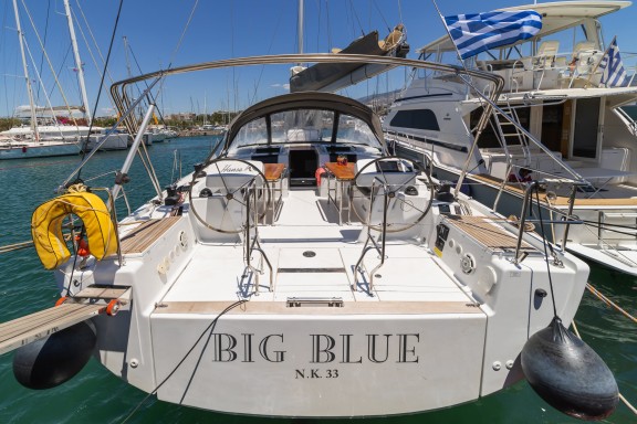 Hanse 508 in Athen "Big Blue"