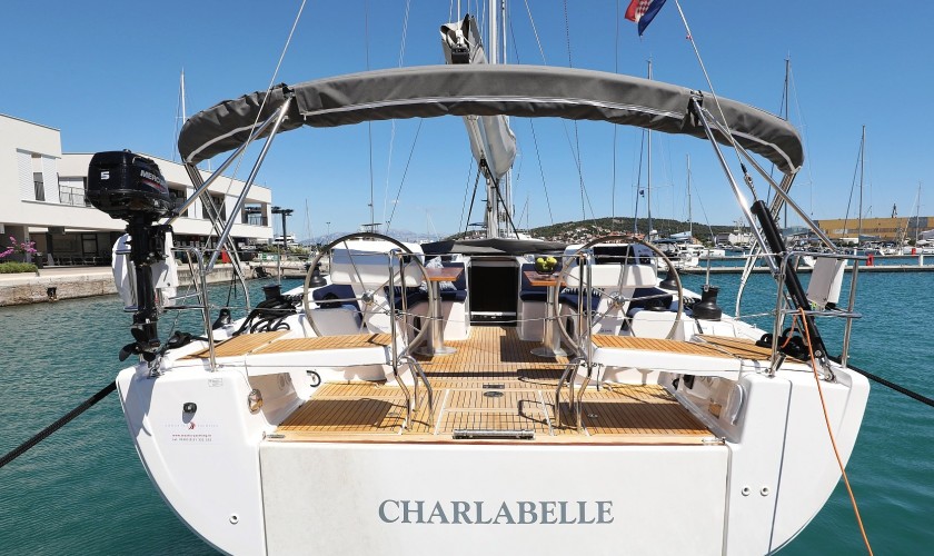 Hanse 508 in Trogir "Charlabelle"