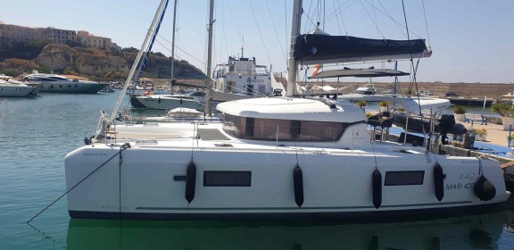 Lagoon 42 in Tropea "Easy to love"