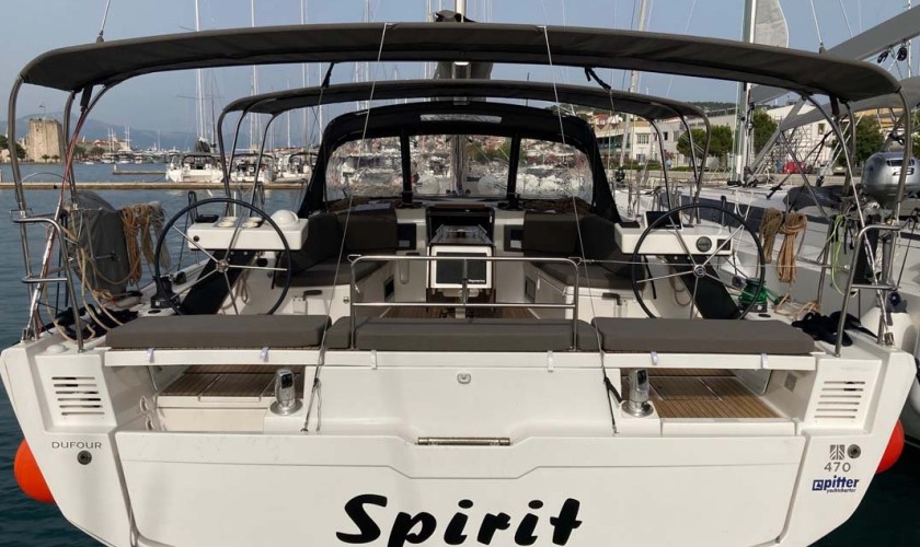 Dufour 470 in Trogir "Spirit"