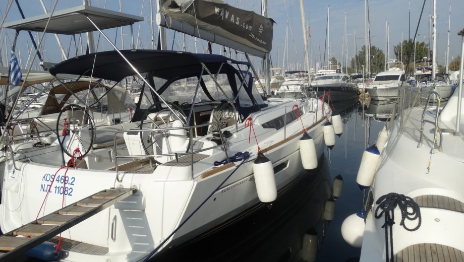 Sun Odyssey 469 in Lefkada